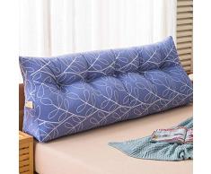 Bedside Triangle Cushion Doppelschlafsofa Großes Rückenkissen Weiche Tasche Bett Lendenkissen Wedge Pillow Reading Rückenlehne Kopfteil Kissen, 5 Farben, 7 Größen (Farbe: # 3. Größe: 200 50 22cm)