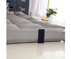 hxxxy Zusammenklappbare Dick Tatami tatamimatte,Große Leicht zu carry33 Verschiedene größen Studentenwohnheim Queen-King Waschbar Futon matratze-Grau 120x200cm(47x79inch)