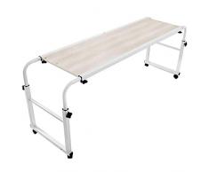 FlowerW 1M Laptop Betttisch Computerständer über Bett Laptoptisch mit Rädern (1M)