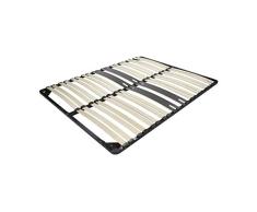 MOG Lattenrost 160x200 cm, Lattenrahmen Ergo IF28 aus stabilem Metall - für alle Matratzen geeignet - alle Größen
