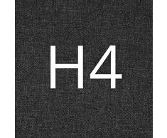 King Boxspringbett 180x200 cm und weitere Größen 7-Zonen Taschenfederkernmatratze Visco-Topper in Härtegrad H4 Anthrazit und weitere Farben und Härtegrade mit und ohne Bettkasten Doppelbett