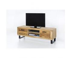 Elfo TV-Lowboard TV-Kommode Klara 170cm breit Wildeiche geölt Teilmassiv NEU/OVP