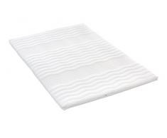 Möbelfreude Naturlatex Topper 180 x 200 cm für Boxspringbetten und Matratzen | Gesamthöhe: 6 cm | Matratzenauflage für unbequeme Betten und Doppelbetten | 100% Naturlatex ? Natürliches Schlafen