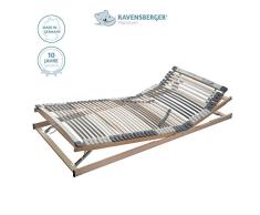 RAVENSBERGER MEDIMED® 44-Leisten 7-Zonen-BUCHE-Lattenrahmen | Verstellbar | Made IN Germany - 10 Jahre GARANTIE | TÜV/GS + Blauer Engel - Zertifiziert | 90 x 200 cm