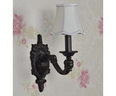 Der Ehemalige Amerikanische Land Schmiedeeisernem Bett Schlafzimmerspiegel LED-Wand Salon Vintage-Wandleuchte Gang 11in * 6in * 15in,10in*5in*13in