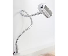 3W LED Bettleuchte Leseleuchte Flexleuchte Nachttischlampe Bettlampe Leselampe c, SET:2er SET