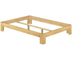 Erst-Holz® 60.67-14 oR Französisches Bett 140x200 Kiefer massiv (ohne Zubehör)