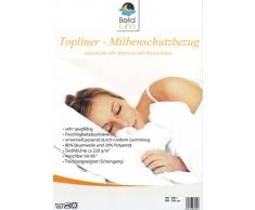 Bella Luna Milbenschutzbezug für Wasserbetten und Matratzen 180-200 cm. x 200-220 cm. - Stretch Topliner / Cupliner mit 35 cm. seitlicher Steghöhe. Staubschutzauflage / Schmutzauflage / Allergiker Matratzenbezug / Encasing