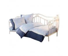 moebel direkt online Day-Bed / Einzelbett / Metallbett cremeweiß