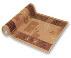 Teppichläufer Flur Läufer Brücke Teppich Agadir Akzent beige Meterware rutschfest 80 cm breit 80 x 240 cm SALE in 44 Größen