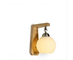 Led - Wand - Haupt Holz Schlafzimmerspiegel Lichtenergie Führte Nachttischlampe 140X160X240 ( Mm )