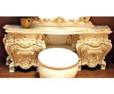 Barock Frisier Kommode Frisiertisch Schlafzimmer Antik Stil Barock Vp7736