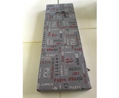 Adlatus-Kühnemuth Gästematratze Größe: 195x60x10 cm 3-TLG. klappbar