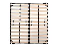 i-flair® Lattenrost 180x200 cm, Lattenrahmen für alle Matratzen geeignet - alle Größen