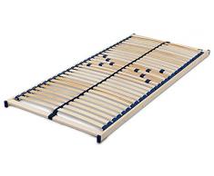 Malie Lattenrost Olymp Nicht verstellbar in 140 x 200 cm im Set bestehend aus: 2 x Lattenrost Olymp in 70 x 200 cm – ideal für Zwei Personen - fertig montiert und sofort lieferbar