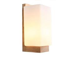 Luniquz Wandleuchte WandLampe Holz für Wohnzimmer Schlafzimmer Lichter Lampen Korridor Wandbeleuchtung Nachtlicht