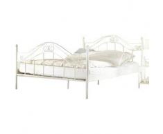 Himmelbett aus Metall 90x200 9100.9W + 9102.9W in weiß pulverbeschichtet von Heinz Hofmann