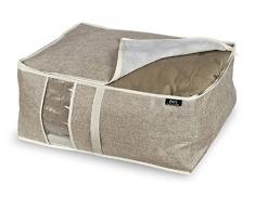 Domopak unter Bett Speicher, braun/grau, 55 x 45 x 25 cm