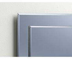 Badezimmerspiegel, Badspiegel, Wandspiegel, Spiegel, Mit Regal, Zwei Schichten aus Glas rechteckig - Schöne Qualität Spiegel für Ihr Bad, Schlafzimmer, Halle oder andere Räume in Ihrem Zuhause - 60cm x 43cm Sehen Sie ASIN B00URVWJR4