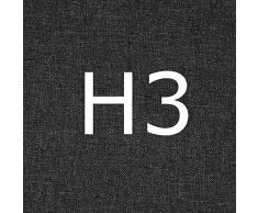 Betten Jumbo King Boxspringbett 180x200 cm mit Bettkasten 7-Zonen TFK Härtegrad H3 und Visco-Topper | Farbe Anthrazit | div. Größen verfügbar