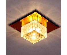CattleBie LED Kinder Deckenleuchte Pendelleuchte moderne kreative Eisen Jungen-Mädchen-Schlafzimmer-Deckenleuchte Kristall-Schlafzimmer-Dekoration Romantische Designer Korridor Aisle Hängelampe Kronle