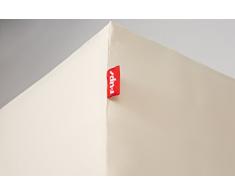 r-up Beste Spannbettlaken Doppelpack 180x200-200x220 bis 35cm Höhe viele Farben 95% Baumwolle / 5% Elastan 230g/m² Oeko-Tex stressfrei auch für hohe Matratzen (Natur)