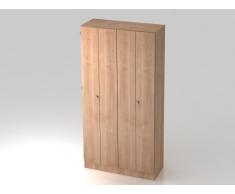 Falttürenschrank 5OH SO Bl SG Nussb Nussb Falttür Schrank Türschrank