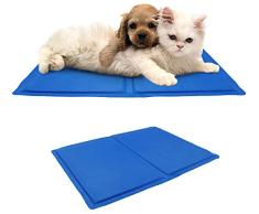 Goodquan Kühlmatte für Hunde und Katzen, strapazierfähig, ungiftig, selbstkühlend, Gel-Matratze, Wärmeentlastung