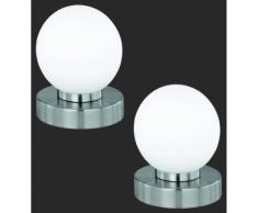 2er - Set R5400-01 Tischleuchte Nachttischleuchte Lampe Touch - Me Funktion dimmbar