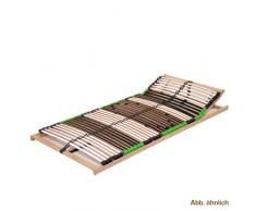 Set Angebot Balance Matratze Komfortschaummatratze AIR Balance H2 und 7 Zonen Lattenrost DaMi Balance Kopf (140 x 200 cm)