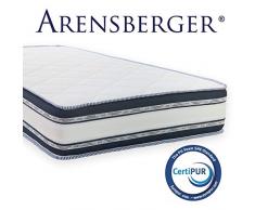 Arensberger ® Relaxx 9 Zonen Wellness Matratze mit 3D-Memory Foam, 90cm x 200cm, Höhe 25cm, Raumgewicht 50 kg/m³, DREI Schichten: Kaltschaum + Visco Smart Schaum + Gel Schaum