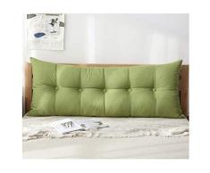 zhengtou Atmungsaktives Kopfkissen Bettwäsche Lendenkissen Abnehmbares Kissen Doppelbett Kopfstütze Sofakissen, Luxus einfaches Bettkissen Doppelschlafsofa Tatami-Bett Weiche Tasche Abnehmbares Bettk