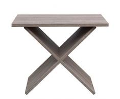 My-goodbuy24 Beistelltisch Nachttisch Nachtschrank Kaffeetisch Couchtisch Sofatisch Wohnzimmertisch 54,5 x 43 x 38,5 cm - Eiche Nachbildung