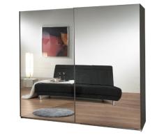 Wimex Kleiderschrank/ Schwebetürenschrank Frame, (B/H/T) 250 x 218 x 65 cm, Alpinweiß/ Vollverspiegelt