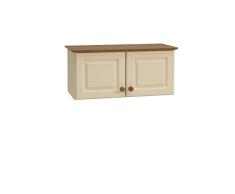 PKline Kleiderschrank Richard Schlafzimmer Schrank 2 Türen Drehtürenschrank Creme