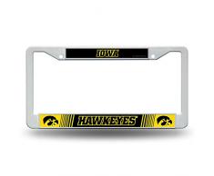 Rico Industries NCAA Kunststoff-Tellerrahmen, 30,5 x 40,6 cm, Unisex, gelb, 6 x 12