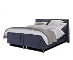 BELVANDEO Boxspringbett San Marino - elektrisch verstellbar I 90x200-cm I H2/H