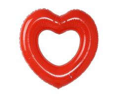 nobrand KXDSM Aufblasbare Schwimm Ring Pool Float Riesenmatratze for Wasser-Spaß-Spielzeug (Color : Red)