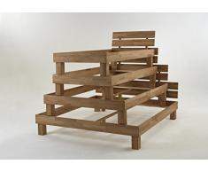 moebelstore24 Futonbett Judith Kernbuche-Massiv Natur geölt, 180 x 200 cm