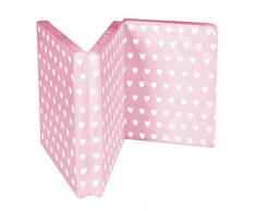 Schardt Reisebettmatratze Herzchen rosa 09 697
