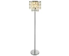 Stehleuchte Schlafzimmer postmodernen Luxus Kristall Stehleuchte Wohnzimmer Einfache moderne vertikale Lampe