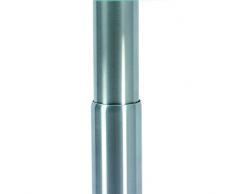 Ebinger Couch- und Beistelltisch in Edelstahl höhenverstellbar Ø 495 mm Klarer ESG-Sicherheitsglasplatte Tischhöhe max. 630 mm P740.35.0