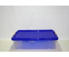 Unterbettbox mit Rollen 60 x 40 x 18 cm