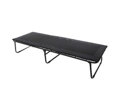 Homecall Camping-Klappbett mit 3D-Netzkissen, XXL - (Schwarz)