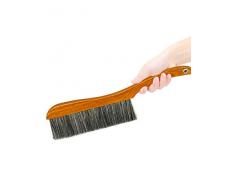 GQSC Multifunktionale Massivholzbett Bürste, weiches Tuch Bett Bürste, Borste Haushaltsbürste, Schlafzimmer Bett Bürste, Teppichreinigung (Color : Natural, Size : 39x9cm)