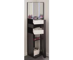 Eck-Schminktisch Frisierkommode Frisiertisch Schminkspiegel Make up Spiegel Kosmetiktisch Kosmetik Mädchen Kinderzimmer Kommode
