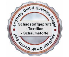 Best For Kids Kinderbettmatratze Babymatratze 60x120 cm Kinder-Rollmatratze (Weiß)