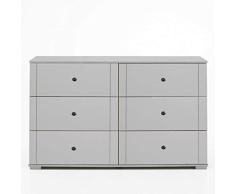 Wimex Kommode Ilona, 6 Schubladen, (B/H/T) 130 x 83 x 41 cm, weiß