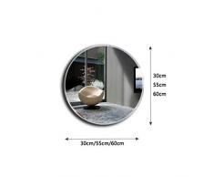 Dekoration Frameless Spiegel, Haushalt Frameless Waterproof Badezimmer Spiegel Bad Wandspiegel Dressing Spiegel Schminkspiegel Schlafzimmer Hängenden Spiegel Bekleidungsgeschäft Spiegel,30CM