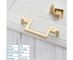 Türklinken Tv Schrank Schublade Griff Kleiderschrank Türgriff Schrank Nachttisch Antiker Griff Dekorative Möbel Knöpfe-Golden